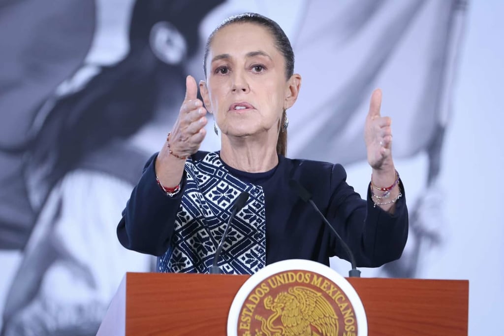 'EUA tiene que mirarse a sí mismo', responde Sheinbaum sobre control de cárteles