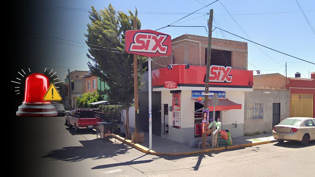 Asaltan Six en la colonia Hipódromo; pistolero escapa con tres mil pesos en efectivo
