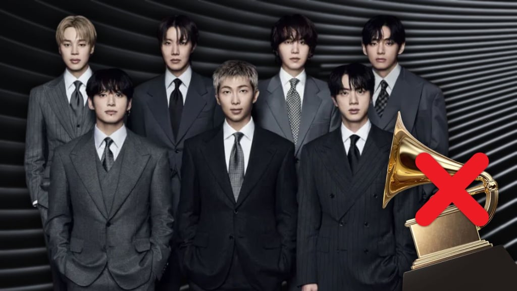 BTS rechaza presentar su música en los Grammy y envía fuerte mensaje a la Academia