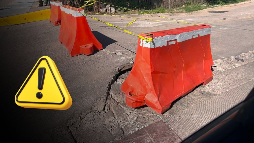 Se levanta pavimento en accesos a fraccionamientos San Ángel y Paseo del Bosque, en Durango