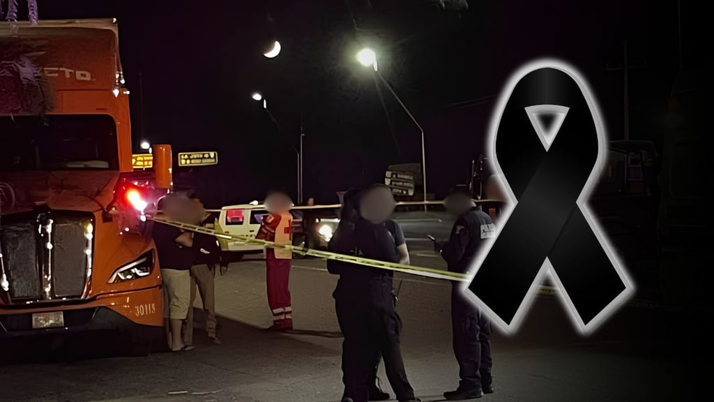 Muere chofer de tráiler tras choque frontal en la libre Gómez Palacio-Cuencamé