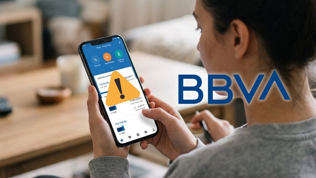 ¿Y la quincena? Usuarios reportan fallas en la app de BBVA este viernes 31 de julio