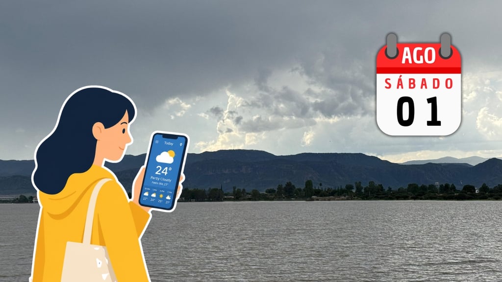 Inicio de agosto con lluvias fuertes en Durango: ¿cómo será el clima en la capital HOY sábado?