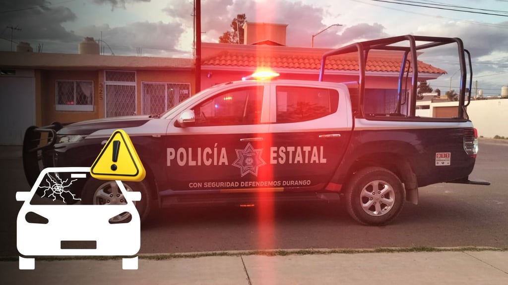 Sujetos quebran cristales de un coche en la colonia División del Norte