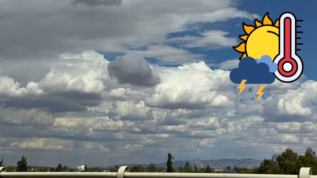 Clima en Durango: agosto inicia con pronóstico de lluvia en la capital y calor de 35 grados en la Laguna