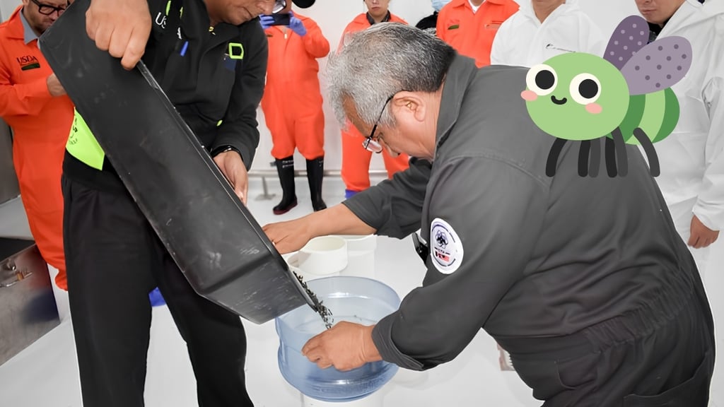 Mosca estéril para el combate del Gusano Barrenador: SADER