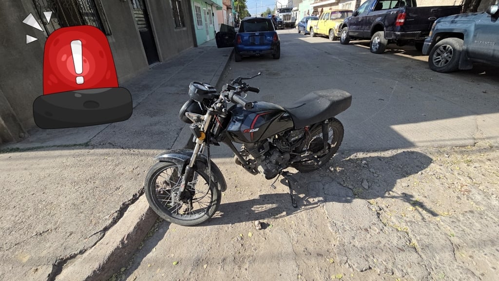 Motociclista resulta gravemente herido tras chocar contra auto estacionado al huir de la Guardia Nacional