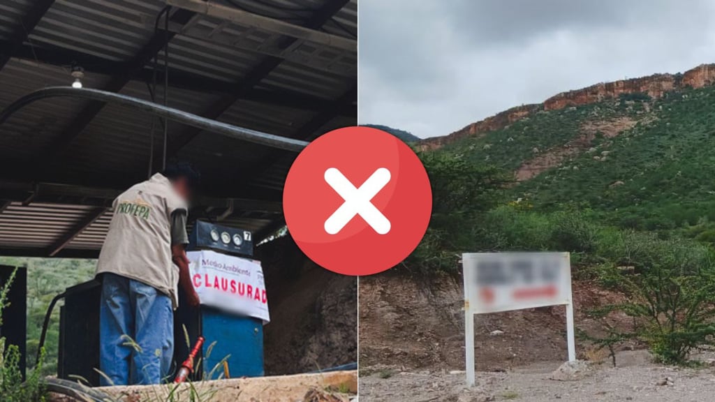 Clausuran por irregularidades dos proyectos mineros en Durango