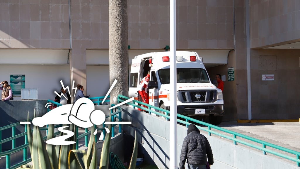 Hombre llega al IMSS de Durango con dos heridas de arma blanca; no reveló dónde fue atacado