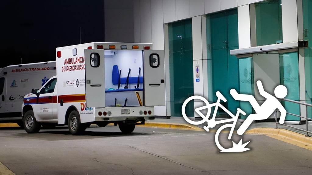 Ciclista es atropellado dos veces por una camioneta en Pueblo Nuevo; está grave