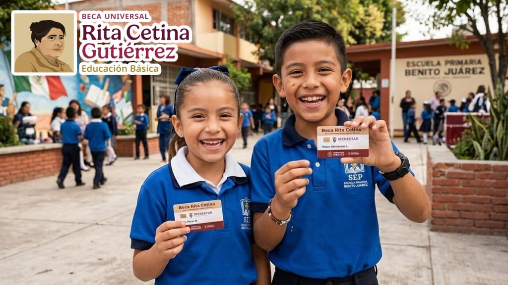 Beca Rita Cetina 2026: Inicia dispersión de 2 mil 500 pesos, ¿qué letras cobran hoy 3 de agosto?