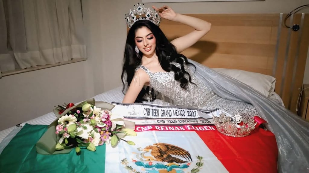 La duranguense Sofía Moreno gana corona como CNB Teen Grand México 2027