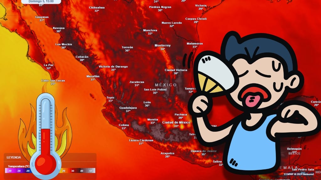 El calor no da tregua: ¿qué estados superarán los 45 grados mientras persiste la onda de calor?