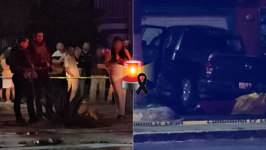Mujer muere al ser arrollada por camioneta que escapaba de policías en bulevar División Durango