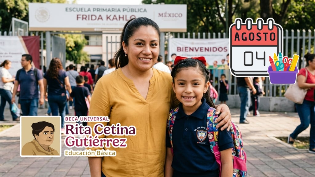 Beca Rita Cetina para primarias: ¿Qué letras reciben HOY 4 de agosto su apoyo de 2 mil 500 pesos?