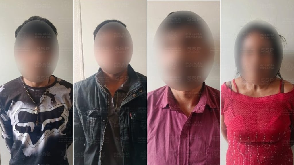 Detienen a 4 chihuahuenses con cristal en filtro en Ocampo