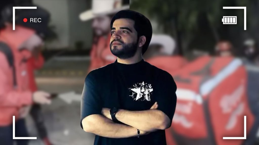 Revelan VIDEO del momento en que César Gastélum es asesinado en transmisión en vivo en Sinaloa
