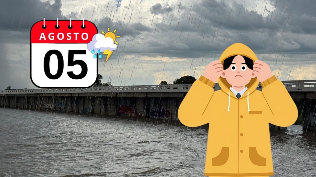 Continuarán las lluvias este miércoles en Durango; ¿incluye a la capital? Esto dice el SMN