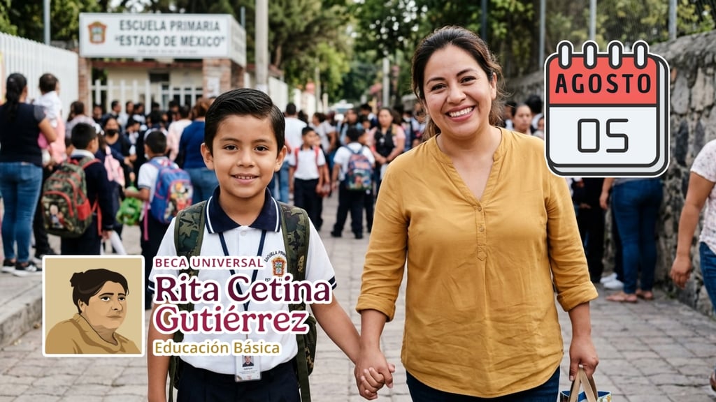 Pago de la Beca Rita Cetina: ¿quiénes reciben su depósito HOY 5 de agosto de 2026?