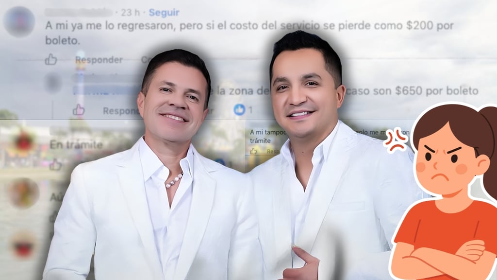 A casi 3 semanas de cancelar, no han reembolsado boletos de concierto de Juntos en Feria de Durango