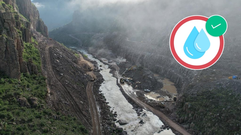 Presa Tunal II garantizará agua potable para más de 340 mil habitantes de Durango