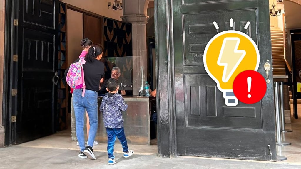 Por falta de energía eléctrica, suspenden servicios temporalmente en Poder Judicial de Durango