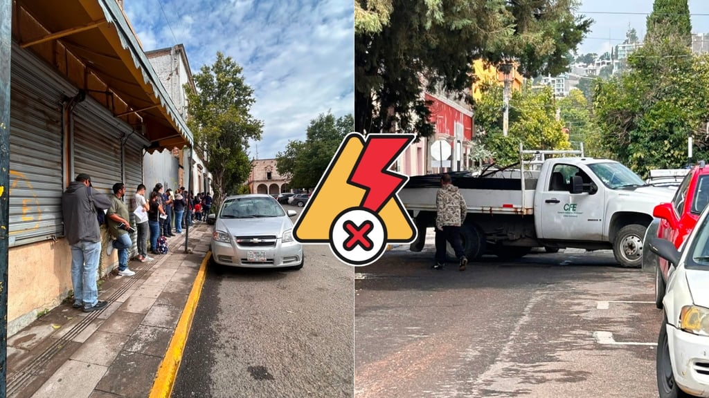 Apagón por lluvias retrasa trámites en oficinas del Centro de Durango