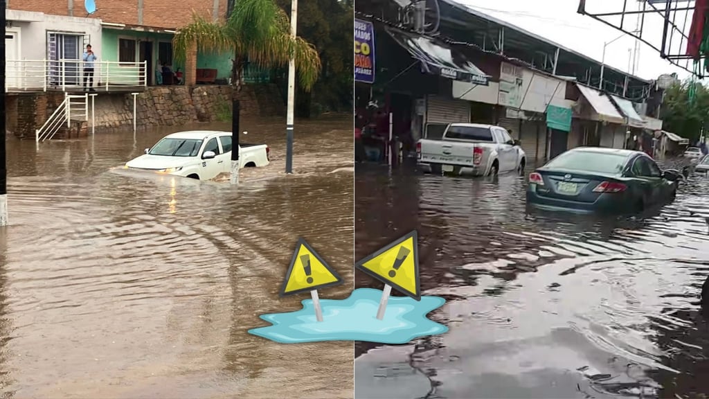 Sin garantía, vehículos dañados por inundaciones; recomiendan evitar calles con altos niveles de agua