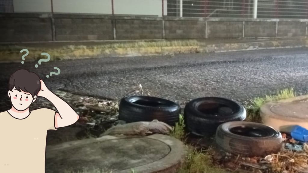 ¿Cómo queremos que no se inunde? tras tromba en Durango, así quedaron las alcantarillas