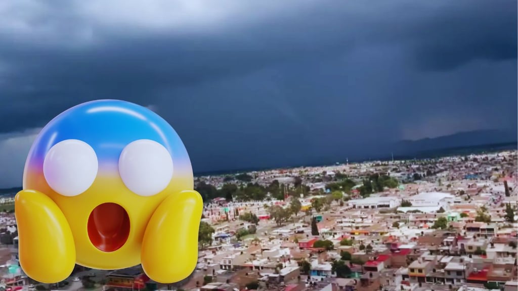 VIDEO: Captan momento exacto de la lluvia torrencial que inundó la ciudad de Durango