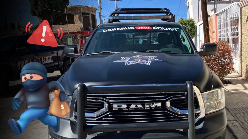 Encapuchado asalta cafetería del Centro de Durango y escapa a pie