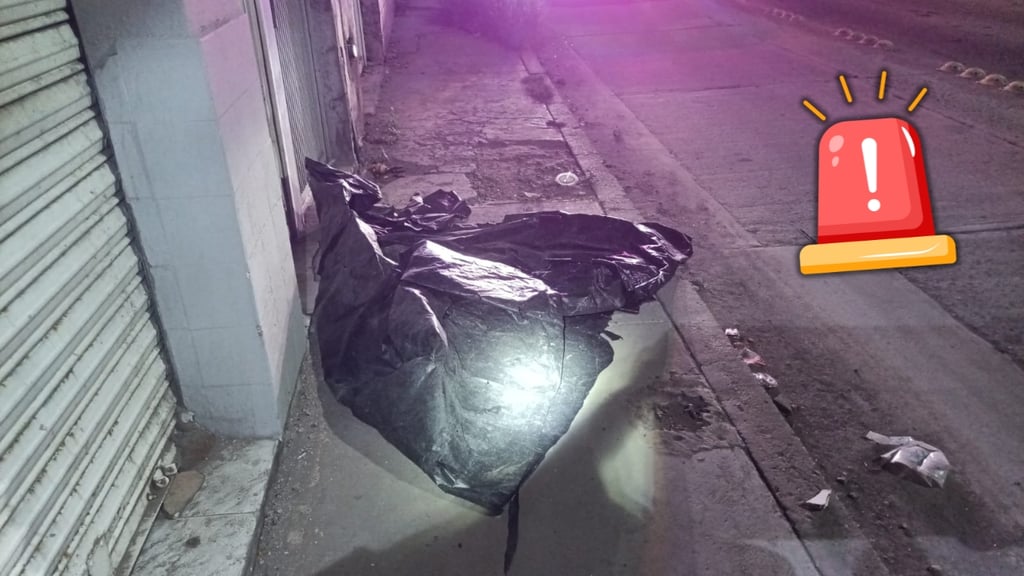 Moviliza a policías bolsa negra sospechosa frente a vivienda abandonada en la colonia Hipódromo