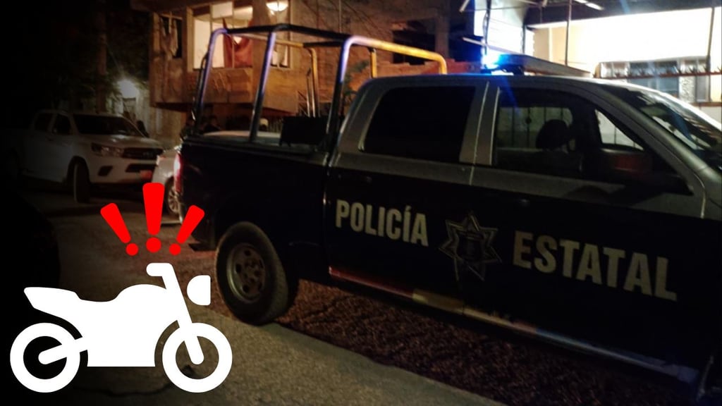 Roban motocicleta a hombre mientras cenaba en su hogar, en Durango