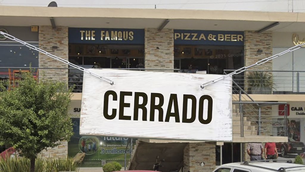 The Famous Pizza & Beer anuncia su cierre definitivo en Durango; otro negocio que se va
