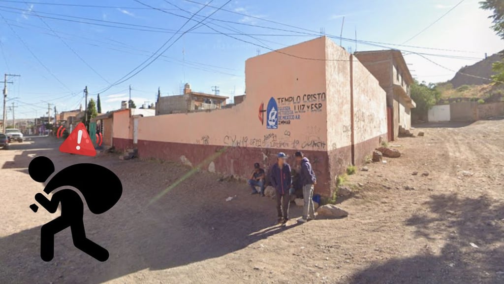 Ladrones irrumpen en iglesia en la colonia Luz y Esperanza