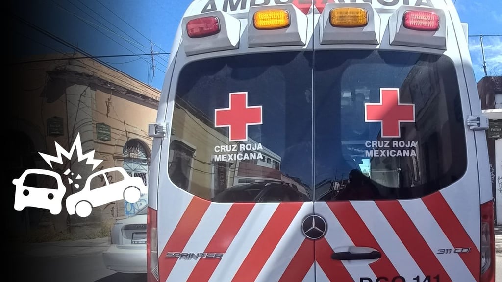Choque en Barrio de Analco termina con adulto mayor lesionado