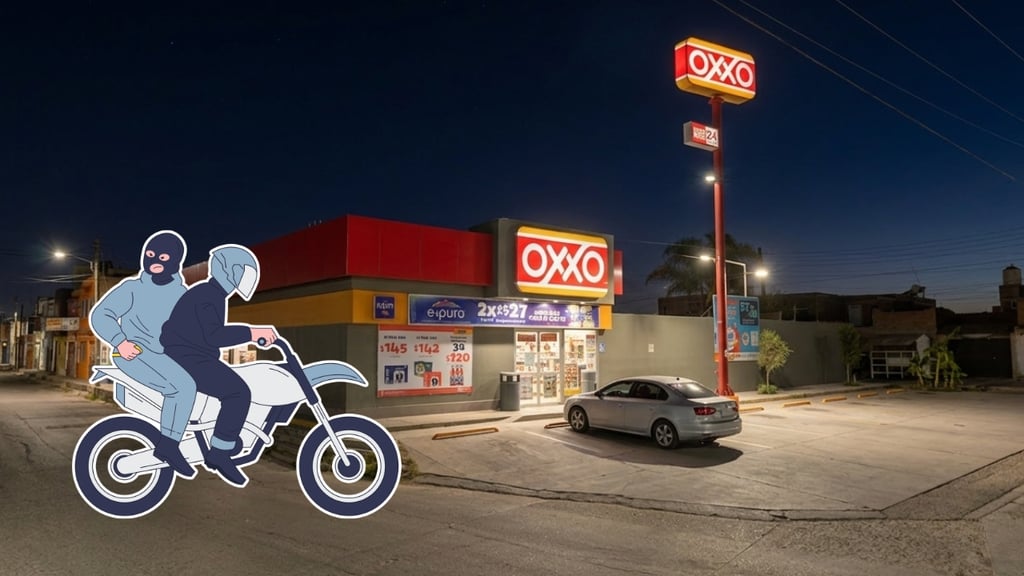 Con arma de fuego, asaltan Oxxo en la Zapata; se llevaron 7 mil pesos y cajetillas de cigarros