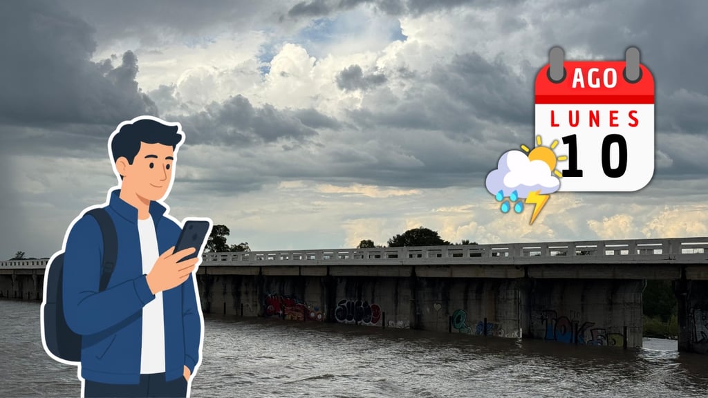 Lluvias intensas en Durango HOY lunes 10 de agosto: ¿cómo será el clima en la capital?