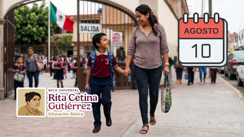 Beca Rita Cetina 2026: ¿quiénes reciben su pago HOY lunes 10 de agosto? 