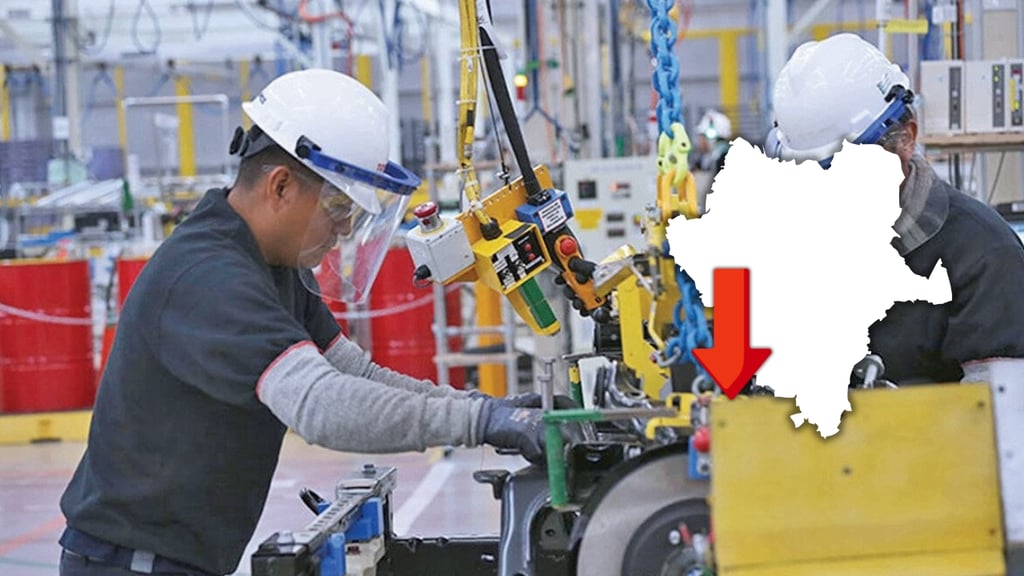 Actividad industrial de Durango repuntó 3.9% en abril, pero la anual sigue siendo negativa