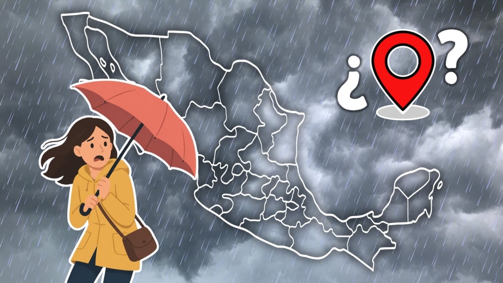 Monzón mexicano dejará lluvias intensas en este estado HOY martes 11 de agosto