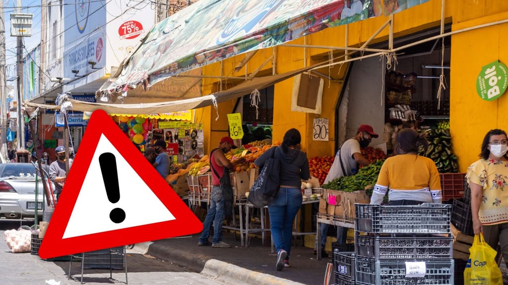 Exhortan a fruterías de Durango a no abarcar la banqueta para exponer su mercancía