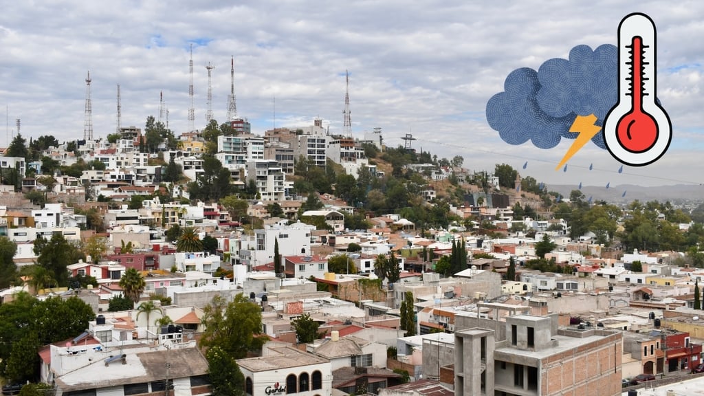 Clima en Durango: calor de 37 grados en la Laguna y tarde inestable para la capital