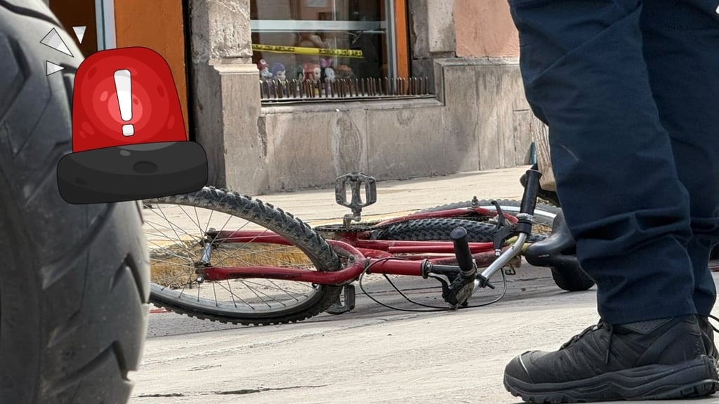 Identifican a ciclista que murió atropellado por camión urbano en el Centro de Durango