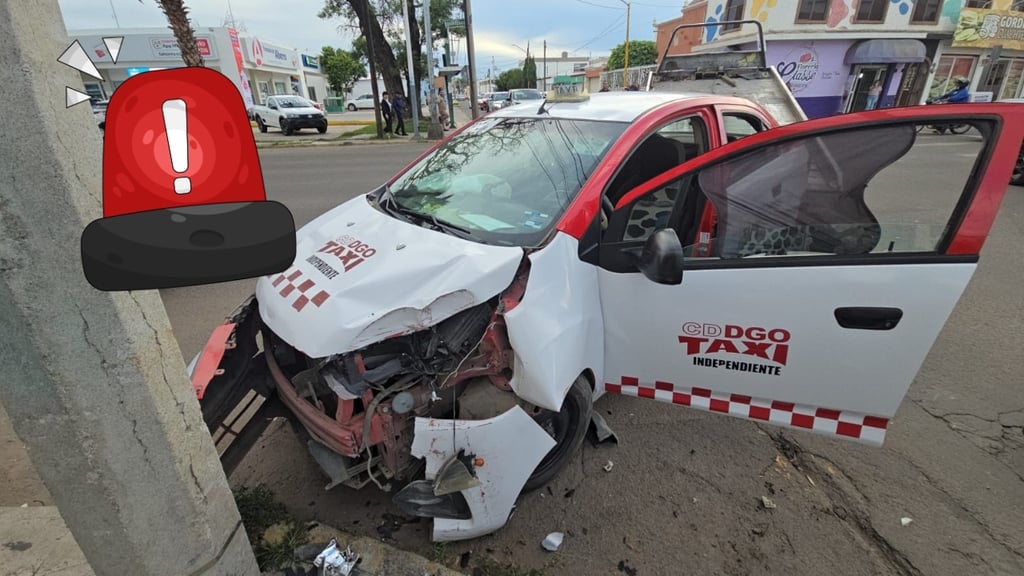 Choque entre dos vehículos deja dos lesionados tras volcadura