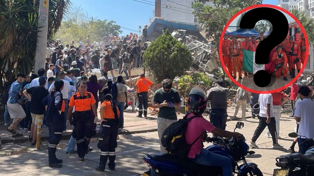 ¿Qué brigada de rescatistas mexicanos sí llegó a Colombia: Topos Azteca o Topos Tlaltelolco?