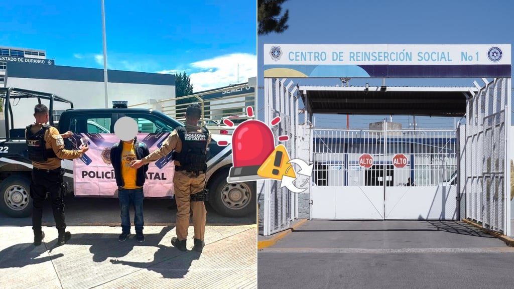 Detienen a presunto ladrón dentro de un auto en Durango; ya ha estado 9 veces en el Cereso