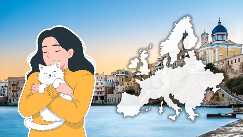 ¿Te gustan los gatos? Esta hermosa isla europea te ofrece hospedaje gratis a cambio de cuidarlos