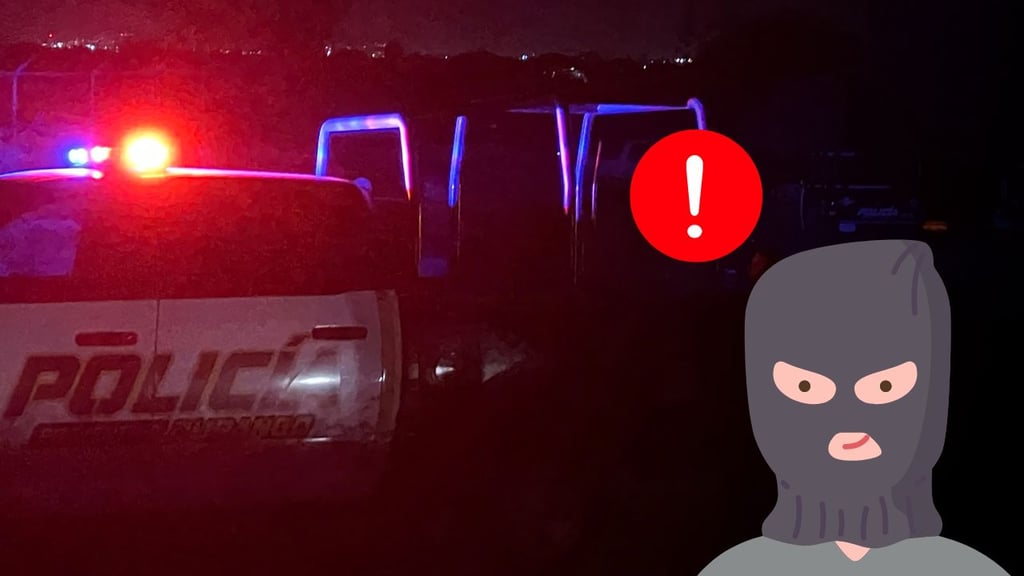 Sujeto golpea por la espalda a mujer para robar su mochila y celular, en Durango