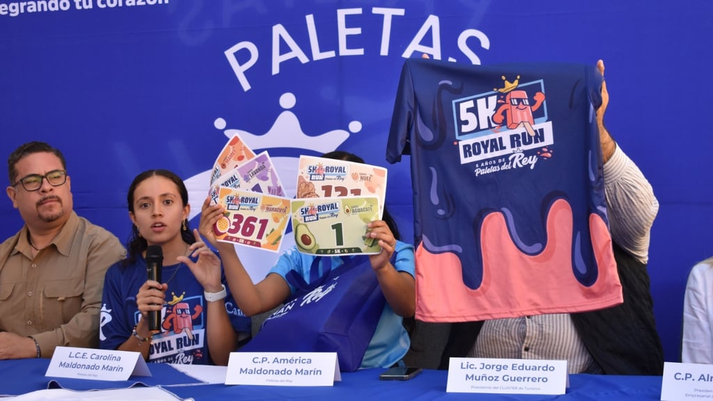 Royal Run 5K celebrará cinco años de Paletas del Rey en Durango